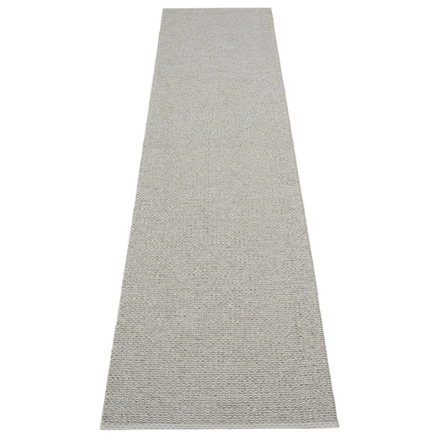 Pappelina, Svea tæppe 70x320 cm warm grey / granit metallic
