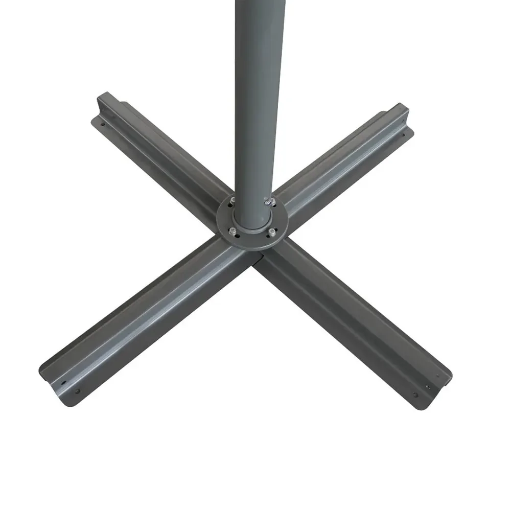 Mozzo parasol 400x400 cm Grå/Antracit