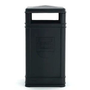 Byarum affaldsspand sort