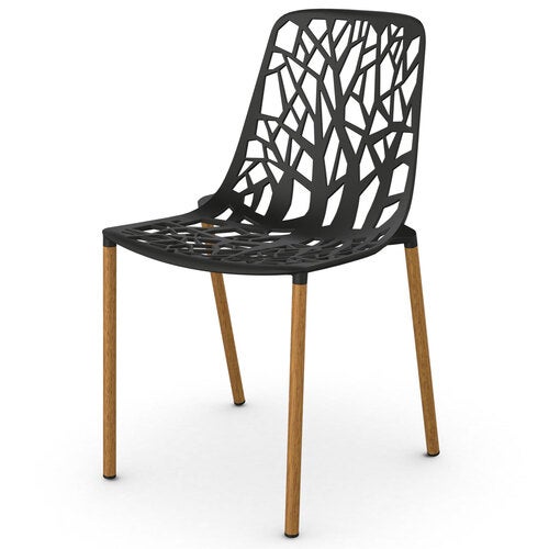 Forest Spisebordsstol Iroko/Black 