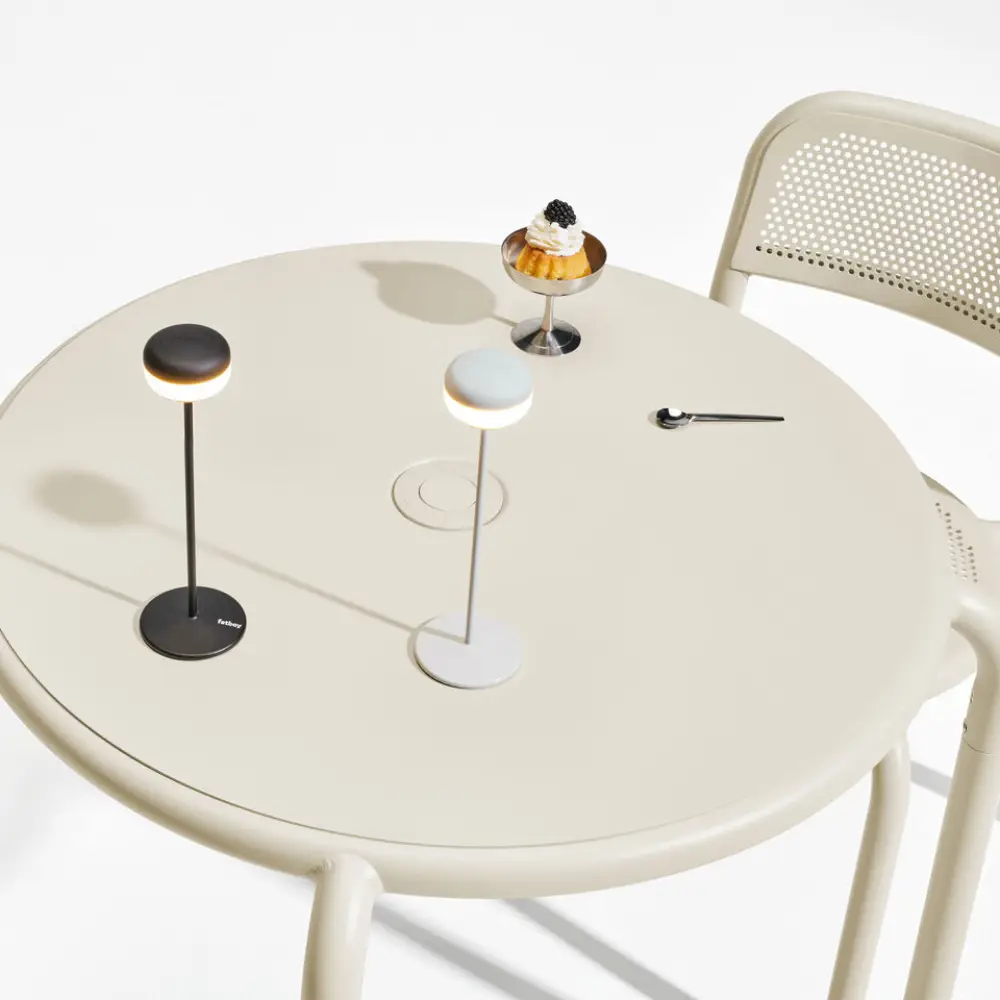 cheerio Bærbar lampe light grey