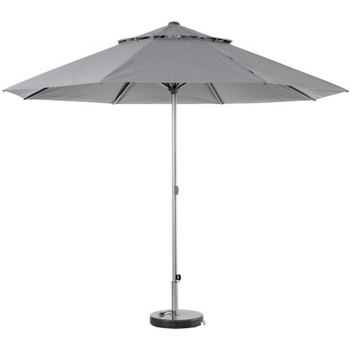 Bolano parasol Ø330 cm grå