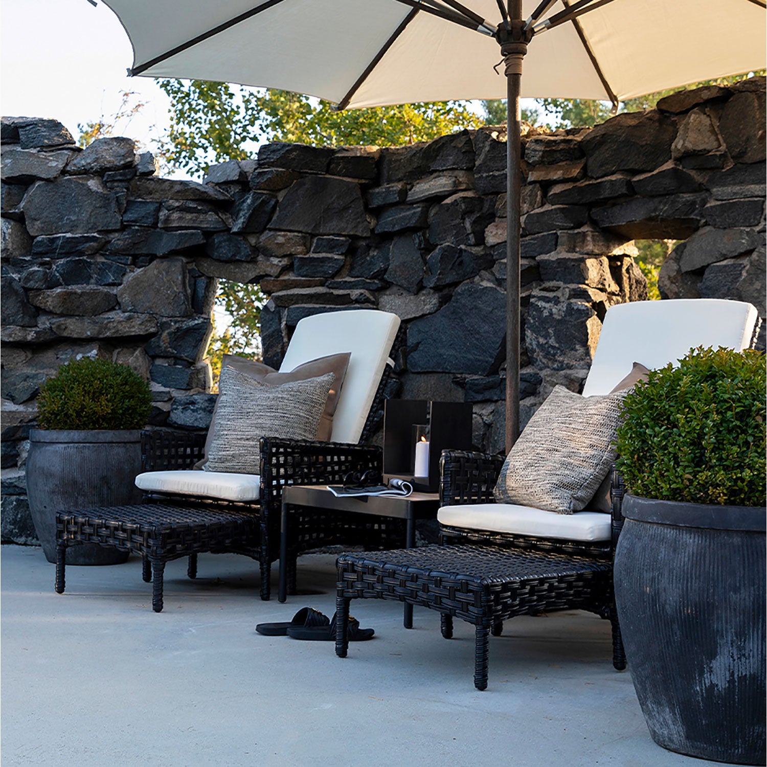 Tampa Classic Solseng Polyrattan Artwood