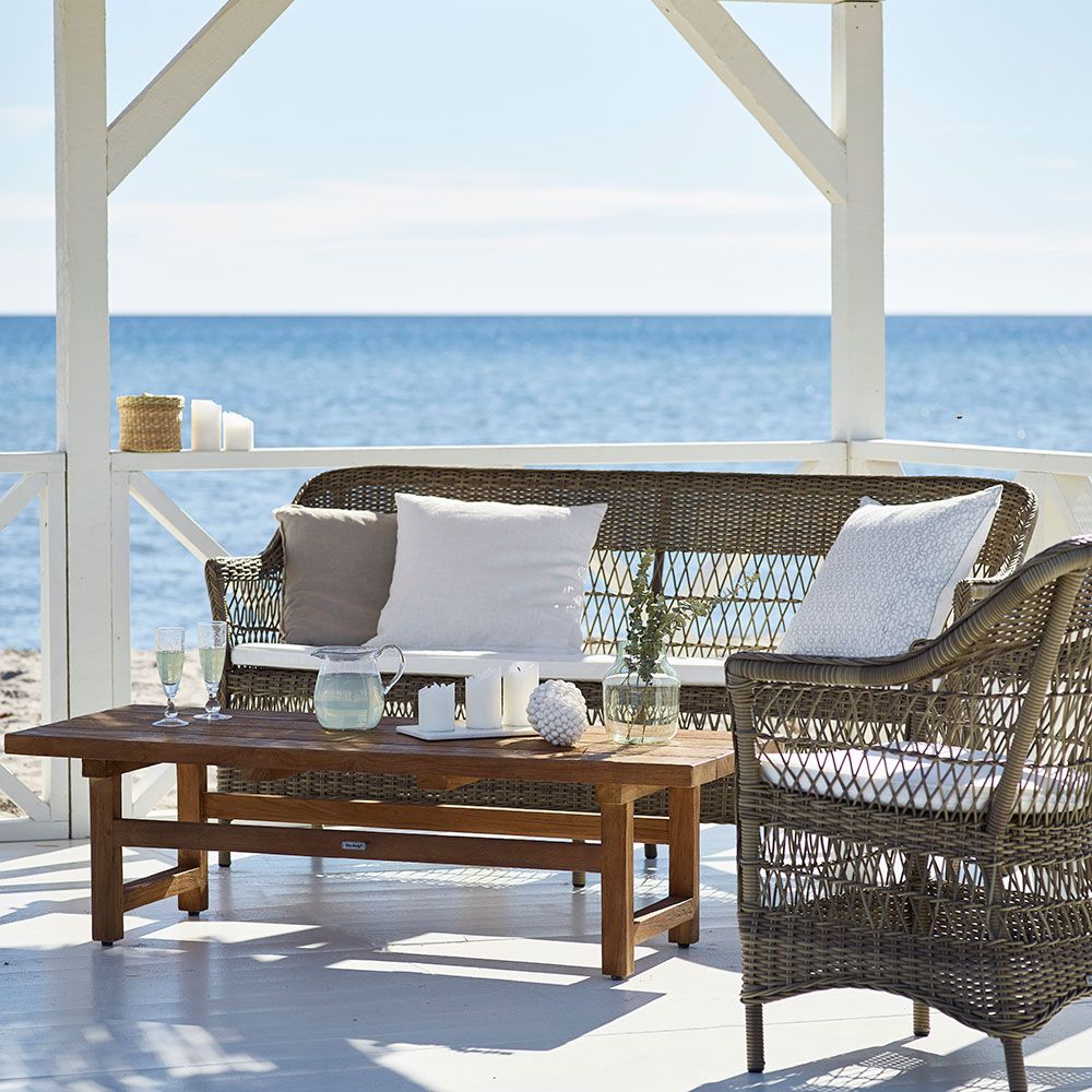 Charlot stol antik Polyrattan 