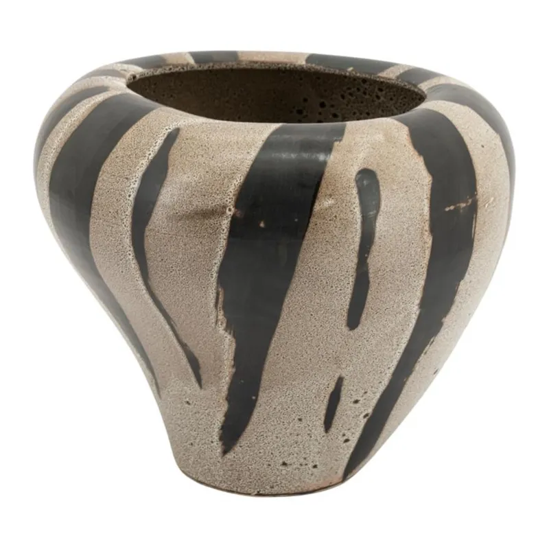 By-Boo, Zen large Vase 24,5x24,5x43,5 cm Stentøj Multicolour