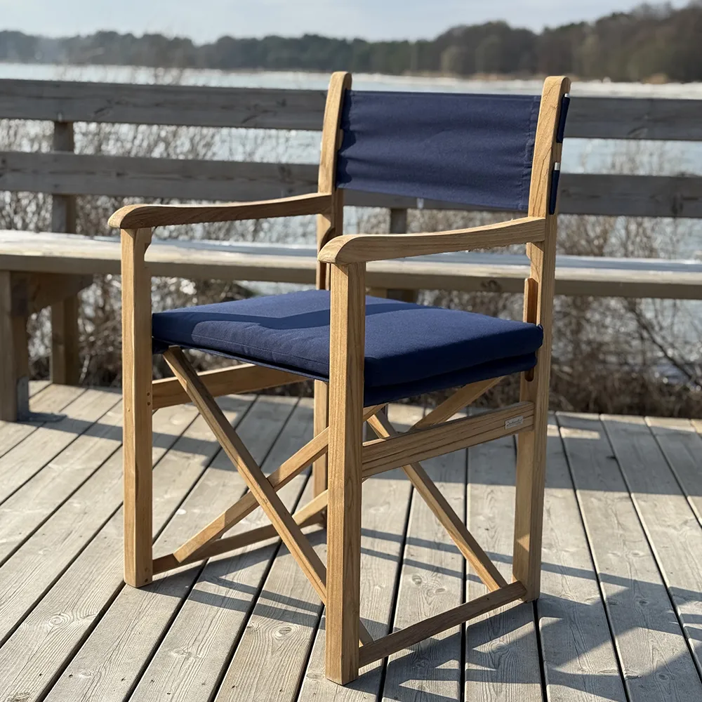 Haväng instruktørstol blå