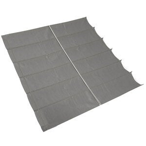 Coolfit solsejl harmonika 200x500cm grå