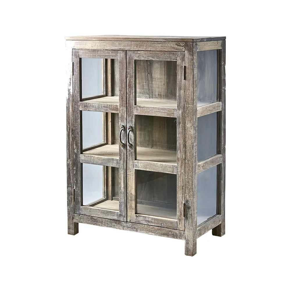  RIKO glasskab H119 cm