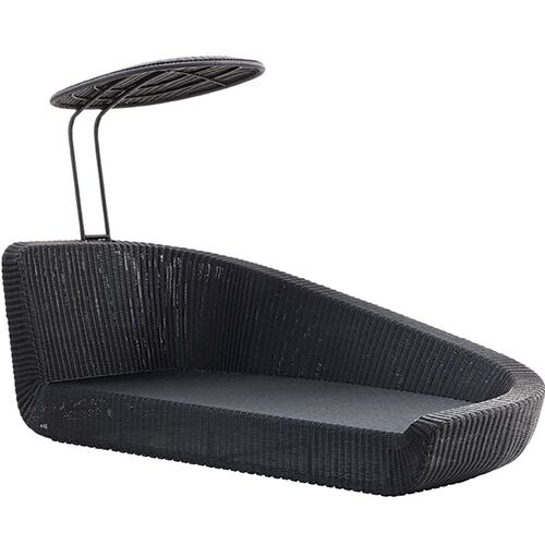 Savannah dagsseng modul venstre Sort