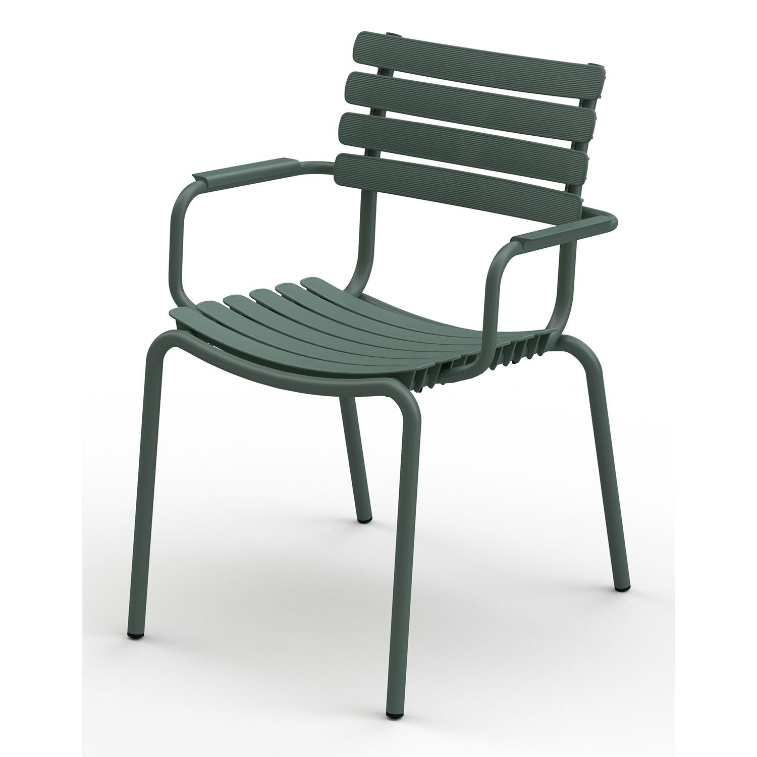 Houe, Reclips stol grøn/grøn aluminium