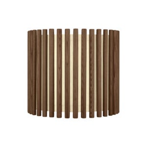 Komorebi lampeskærm Ø29 cm Circle Dark Oak