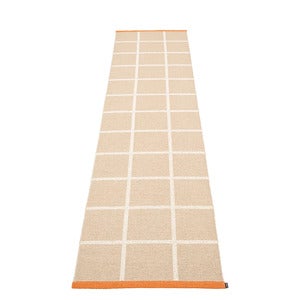 Vævet Tæppe Criss Beige 70x300 cm