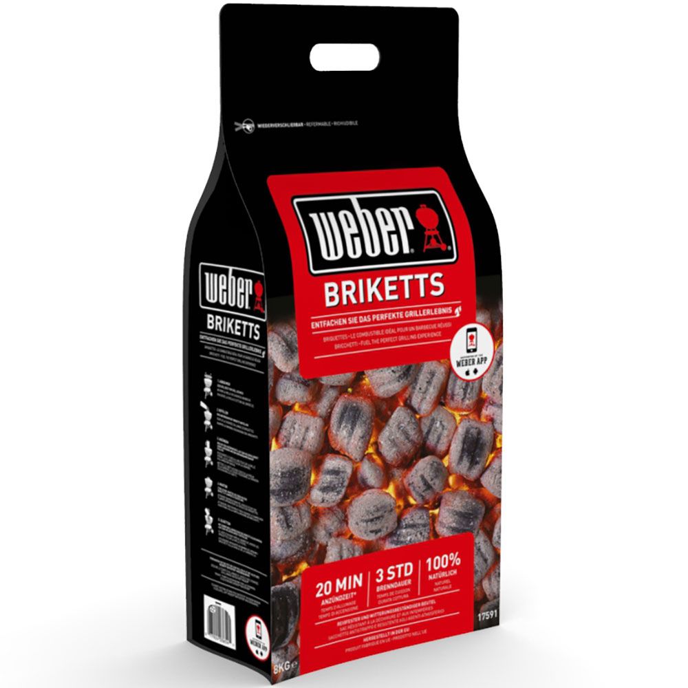 Briketter 4 kg FSC Weber