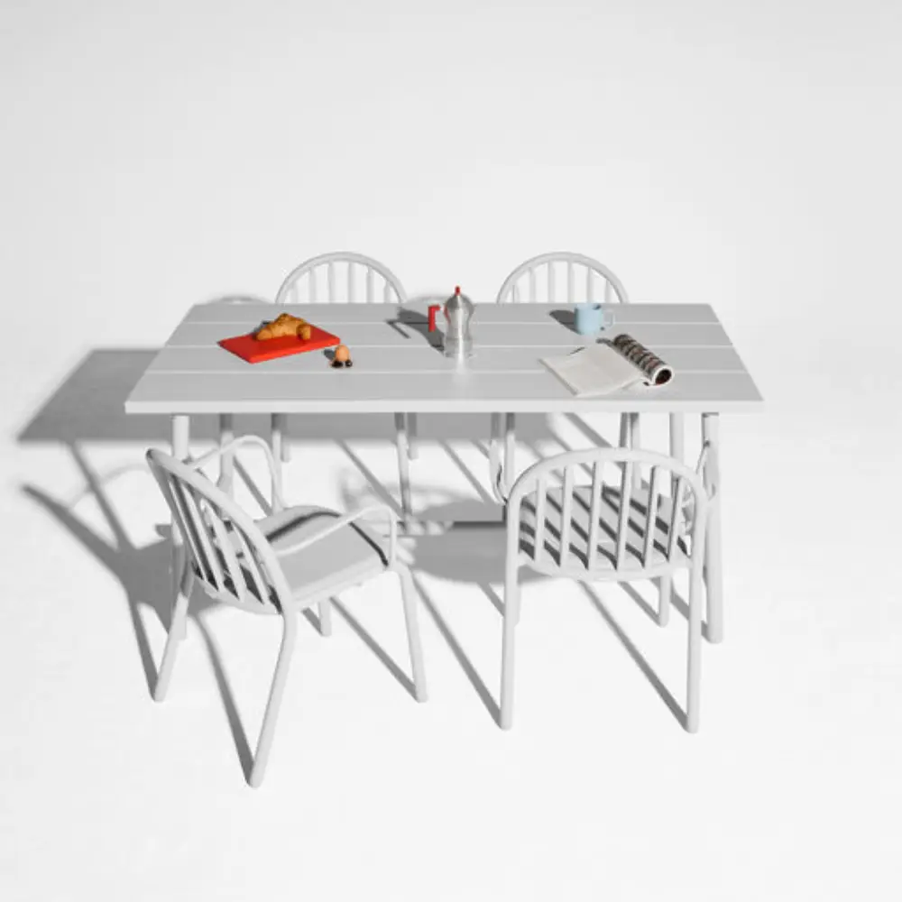 Fred's medium table udendørs bord light grey