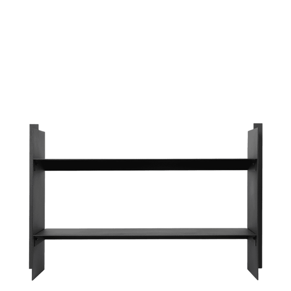  Lager lav hylde - Sort