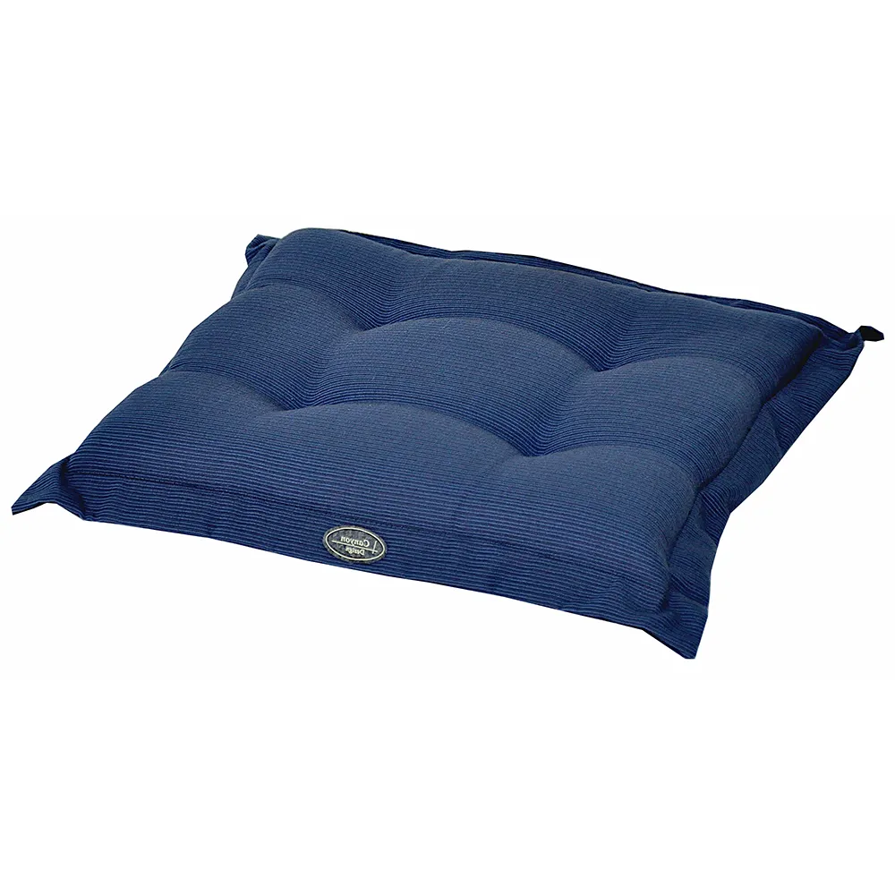 Fritab, Canyon siddepude tyk 42x45 cm strukturdralon Mørkeblå