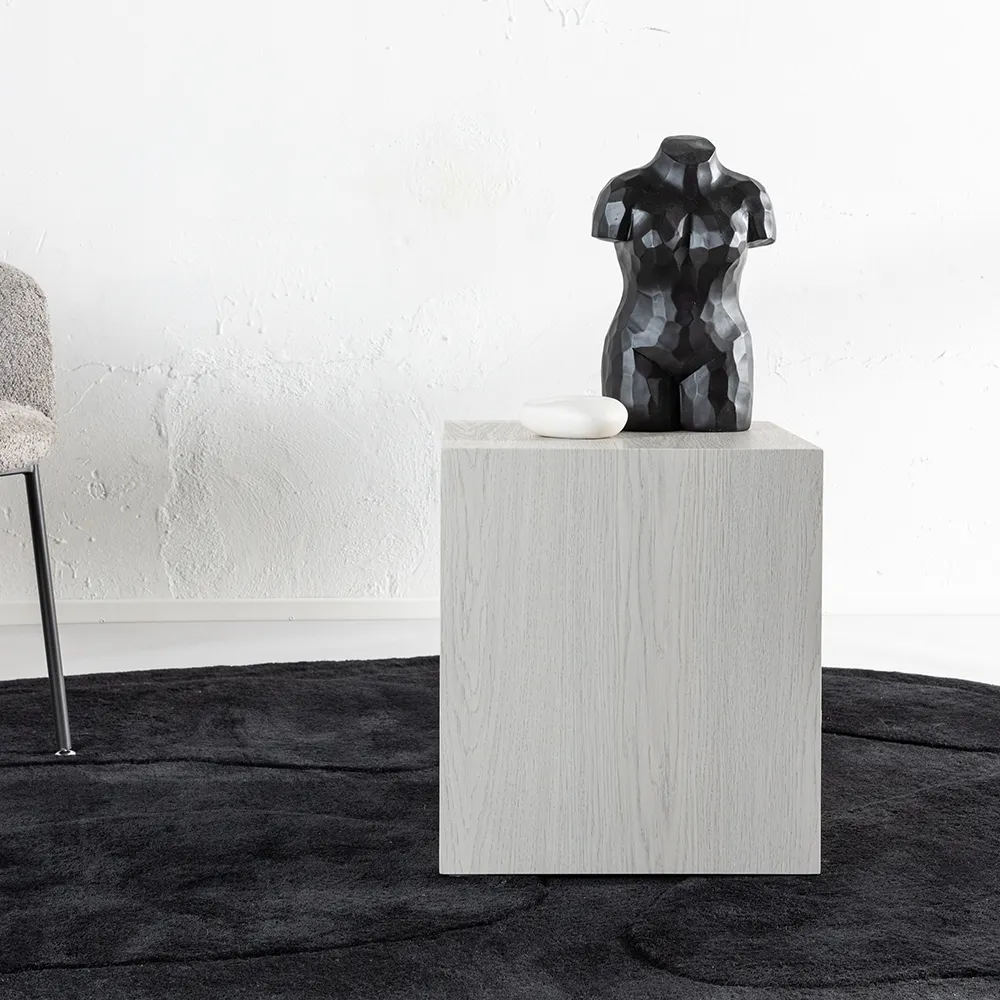 York Sofabord 40x40 cm Whitewash 