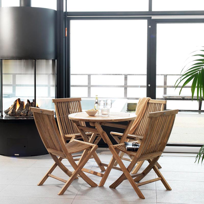 Turin Spisebordsstol Teak