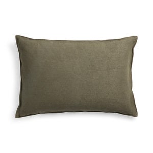 Lin Pude Olive 60x40 cm
