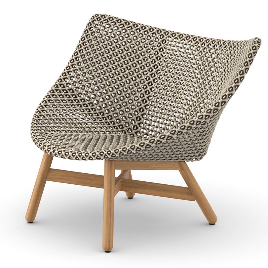 Dedon, MBRACE loungestol lav PEPPER