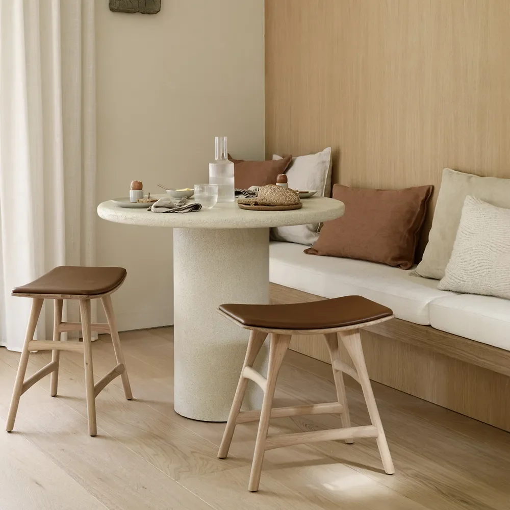 Pudebetræk Wave 50x50 cm Off-white