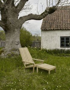 Between Lines fodskammel teak