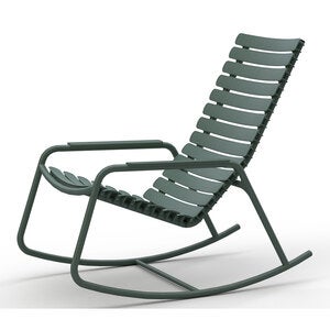 Reclips gyngestol grøn aluminium