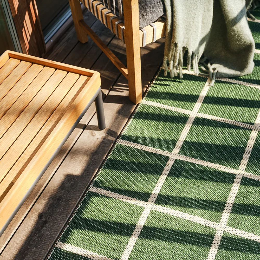 Vævet Tæppe Criss Leaf 70x225 cm