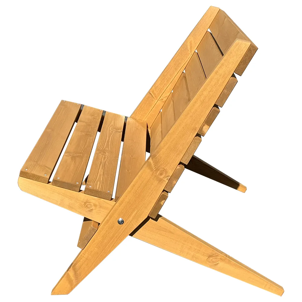 Dobbelt Granny Chair i olieret fyrretræ