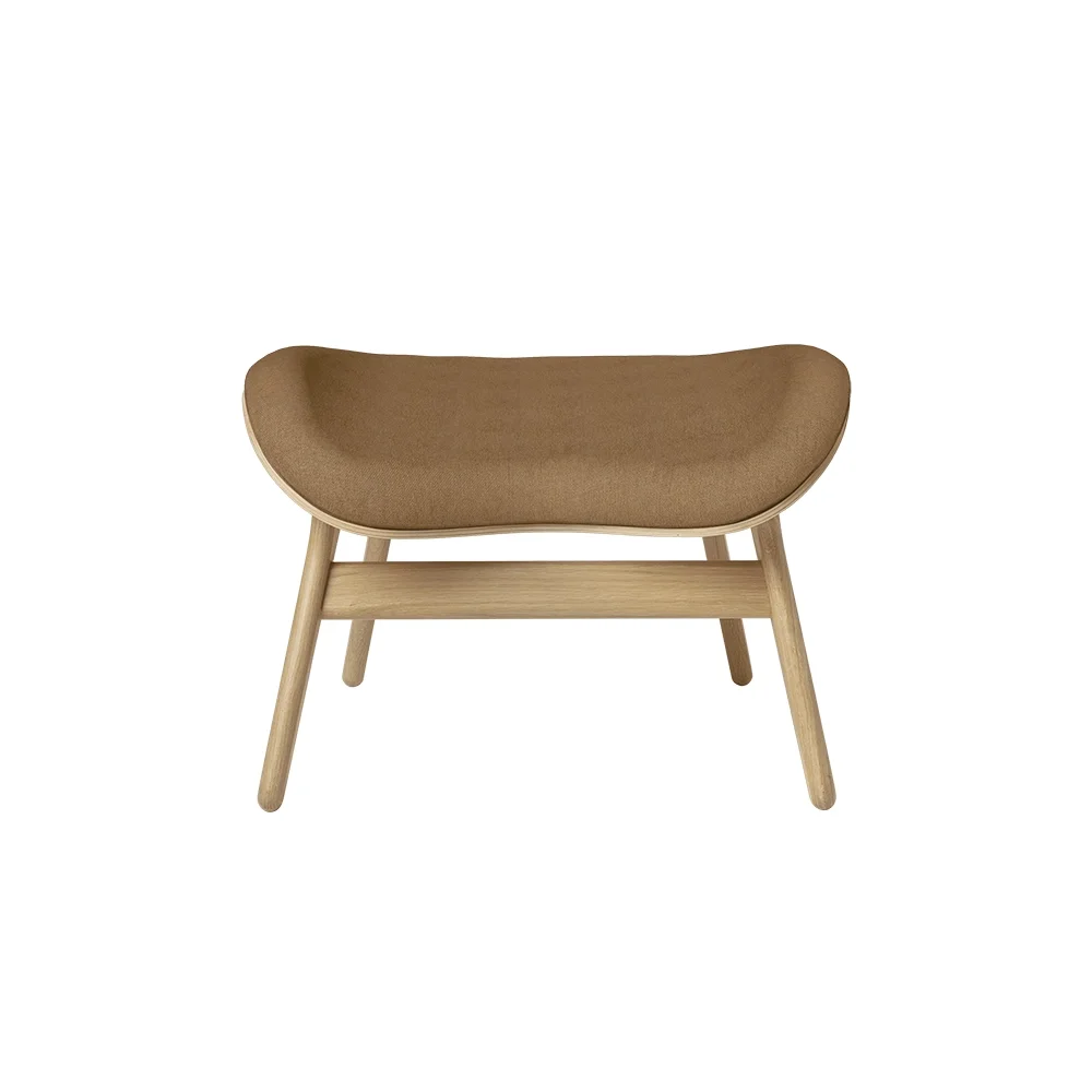Umage, A Conversation Piece Ottoman Fodskammel Oak/ Sugar Brown