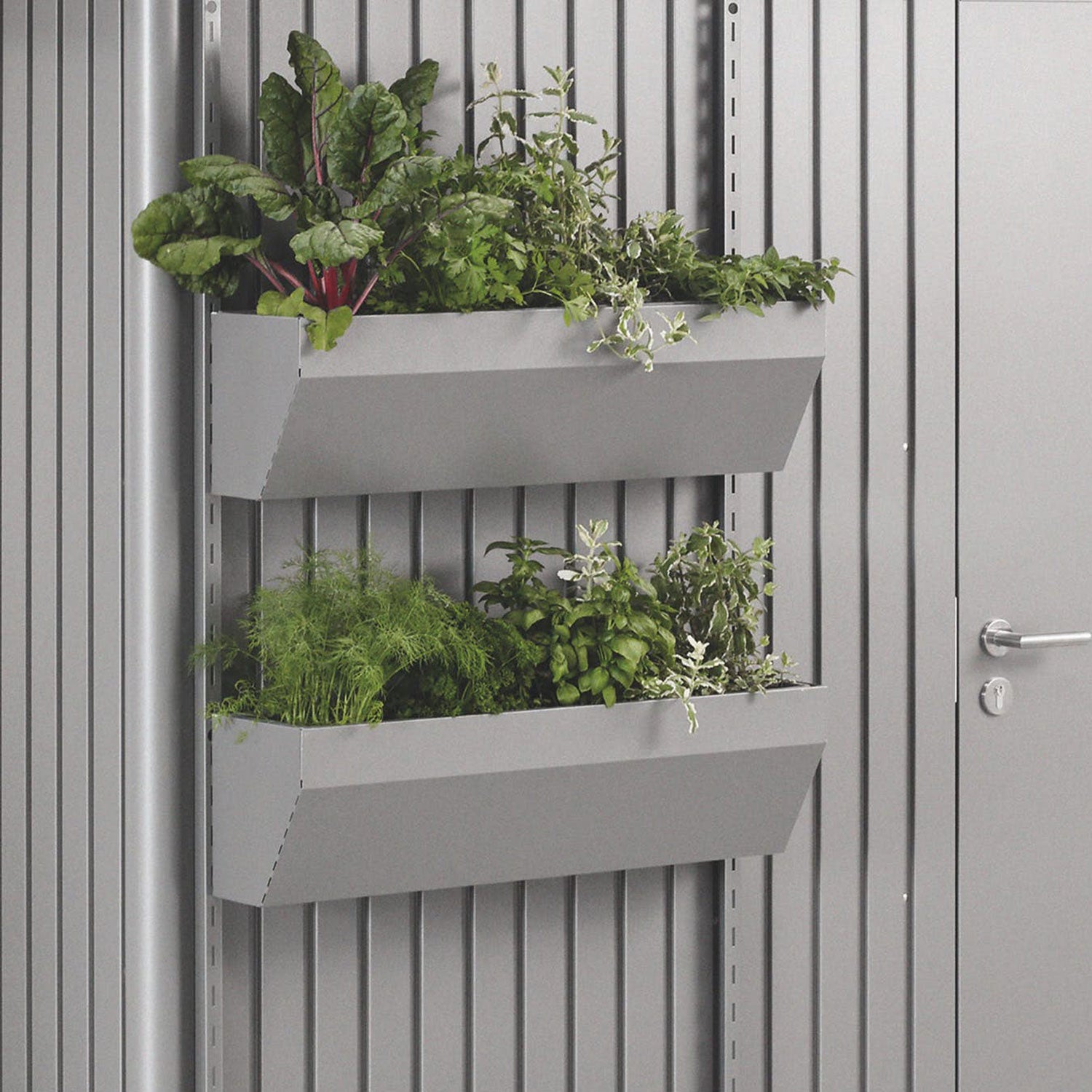 Floraboard haveskur avantgarde/highline/panorama kvartsgrå