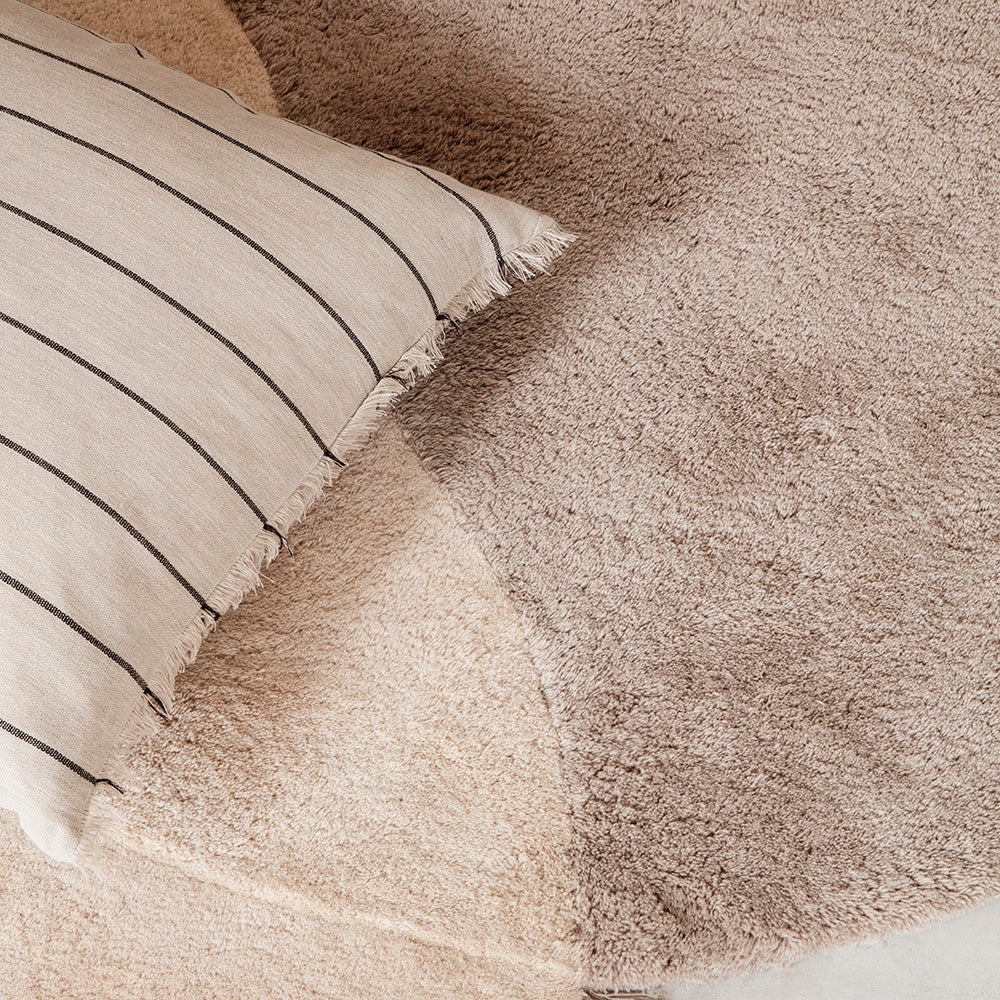 Calm Pudebetræk 60x40- Camel/Black