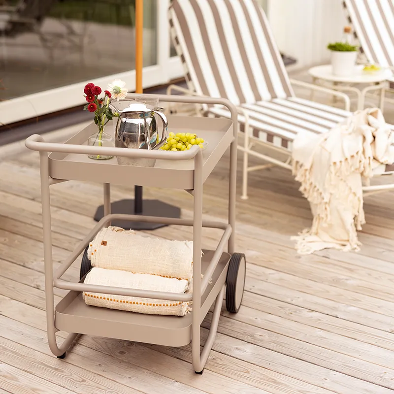 Trolly serveringsvogn Khaki 