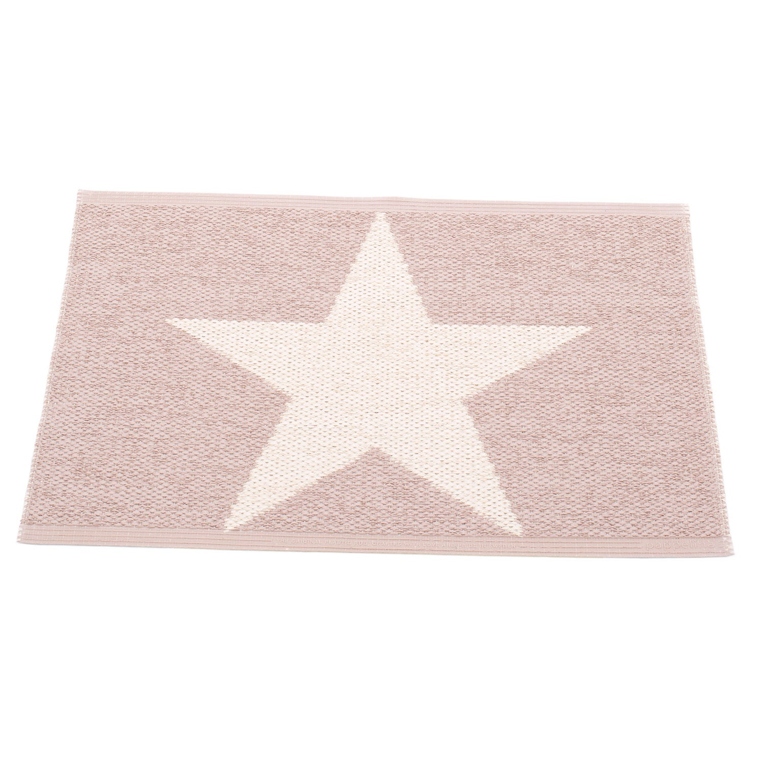 Pappelina, Viggo tæppe 70x50 cm one pale rose / vanilla