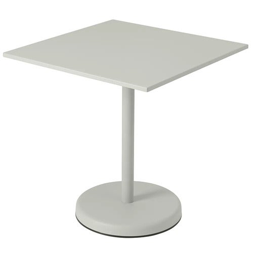 Linear Steel Bistrobord 70x70 cm Grey 