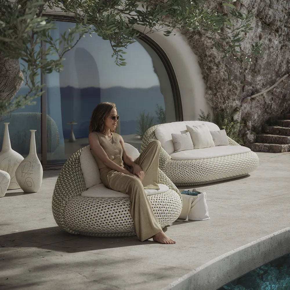 ATOLO 2-personers sofa C3E forest light 0220 spring mist 0221