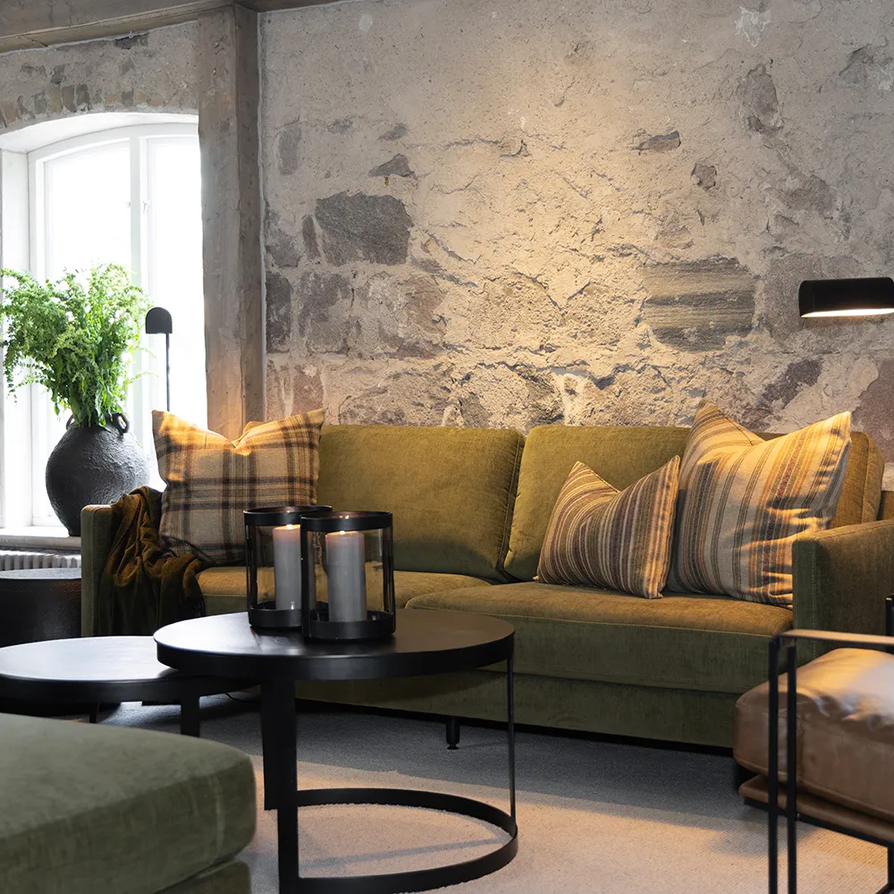 Andorra 2 personers sofa Hailey army