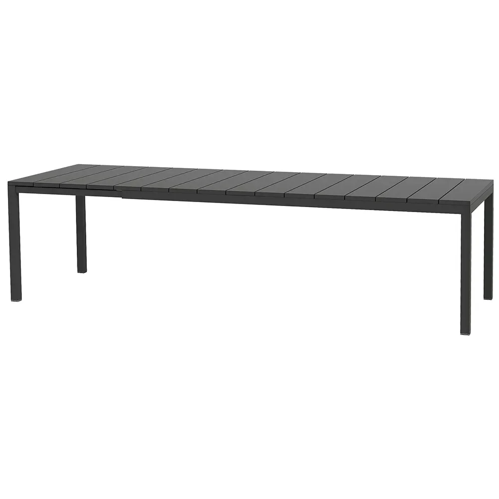 Nardi, Rio Spisebord 210/280x100cm Anthracite