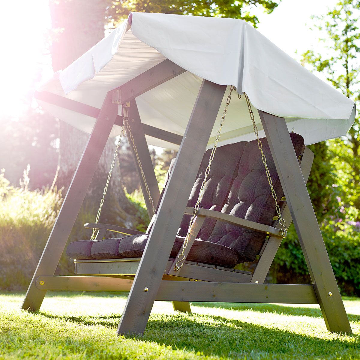 Dalom hammock grå fyrretræ