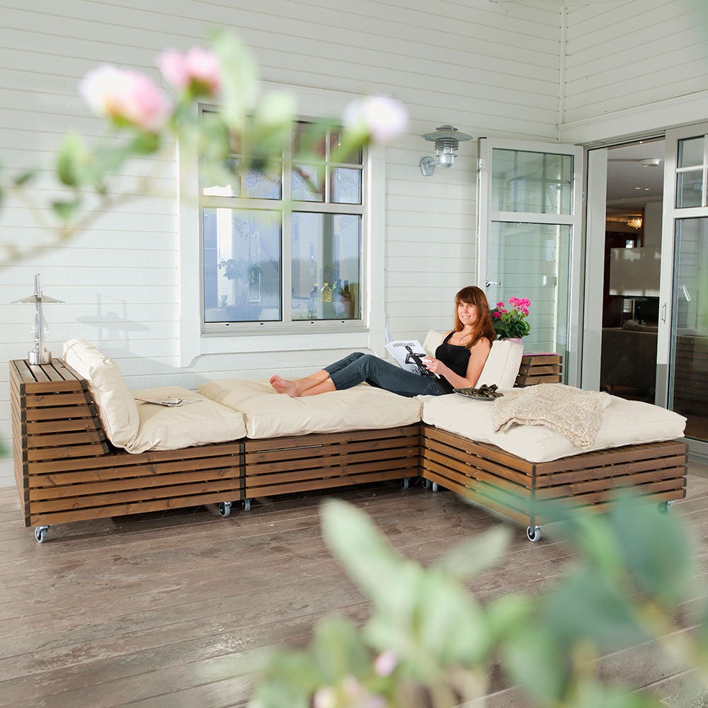 Bara Vara divan pude hvid 