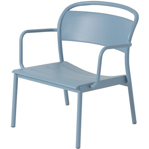 Linear Steel Lænestol Pale Blue 