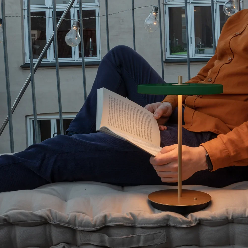 Asteria Move Bærbar lampe Forest Green