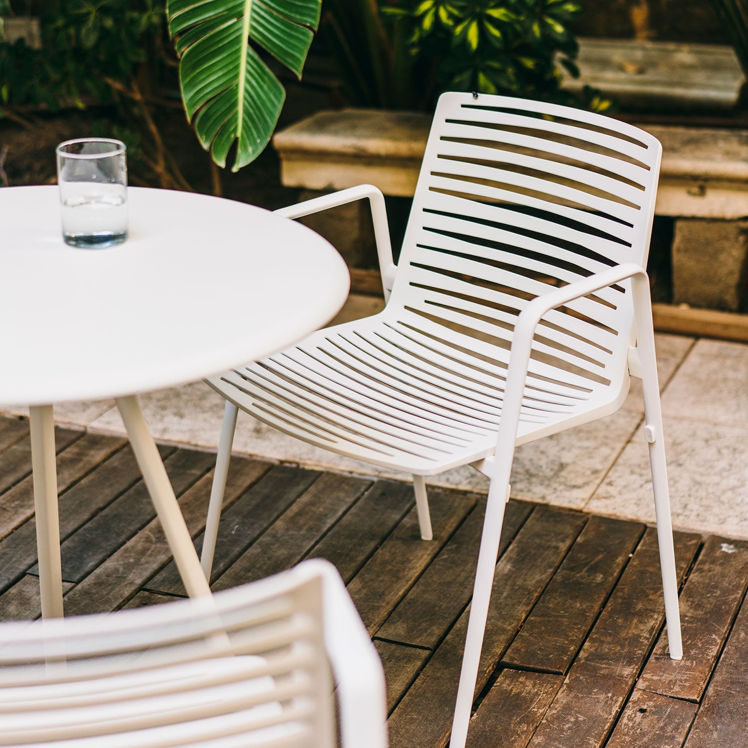 Zebra lænestol Light Blue