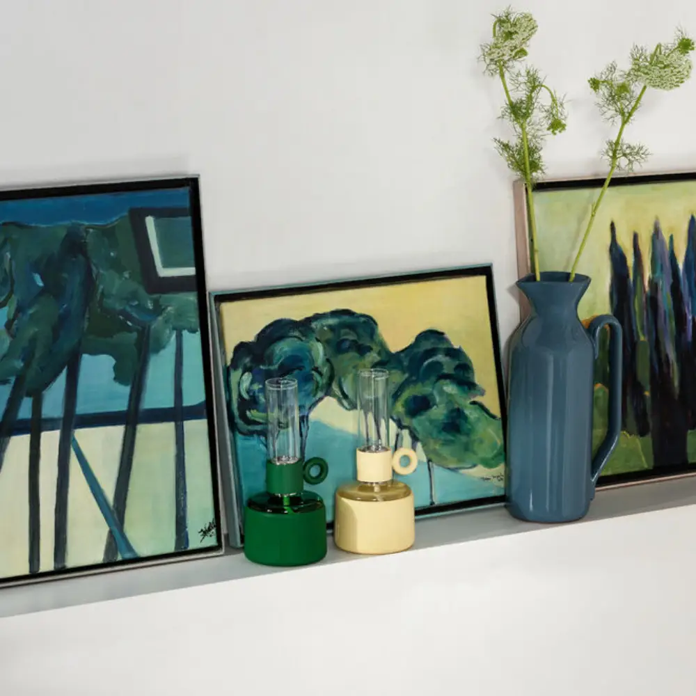 Flamtastique olielampe XS deep green