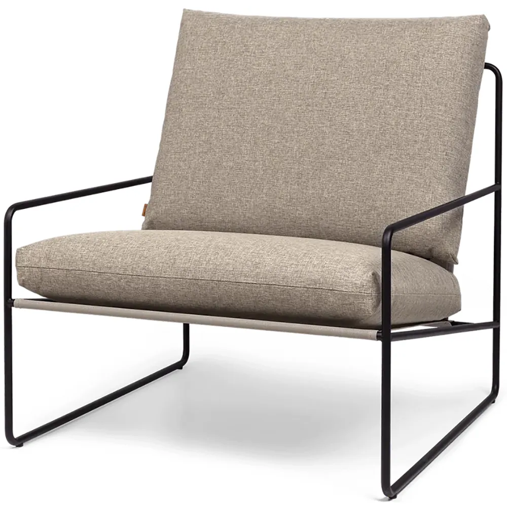 Desert Lænestol Black/Dark Sand