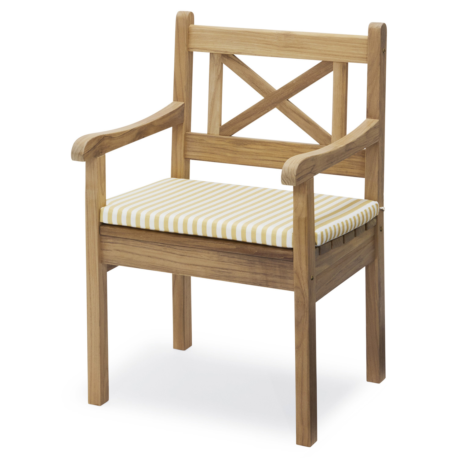Skagerak Skagen Chair cushion Golden Yellow Stripe