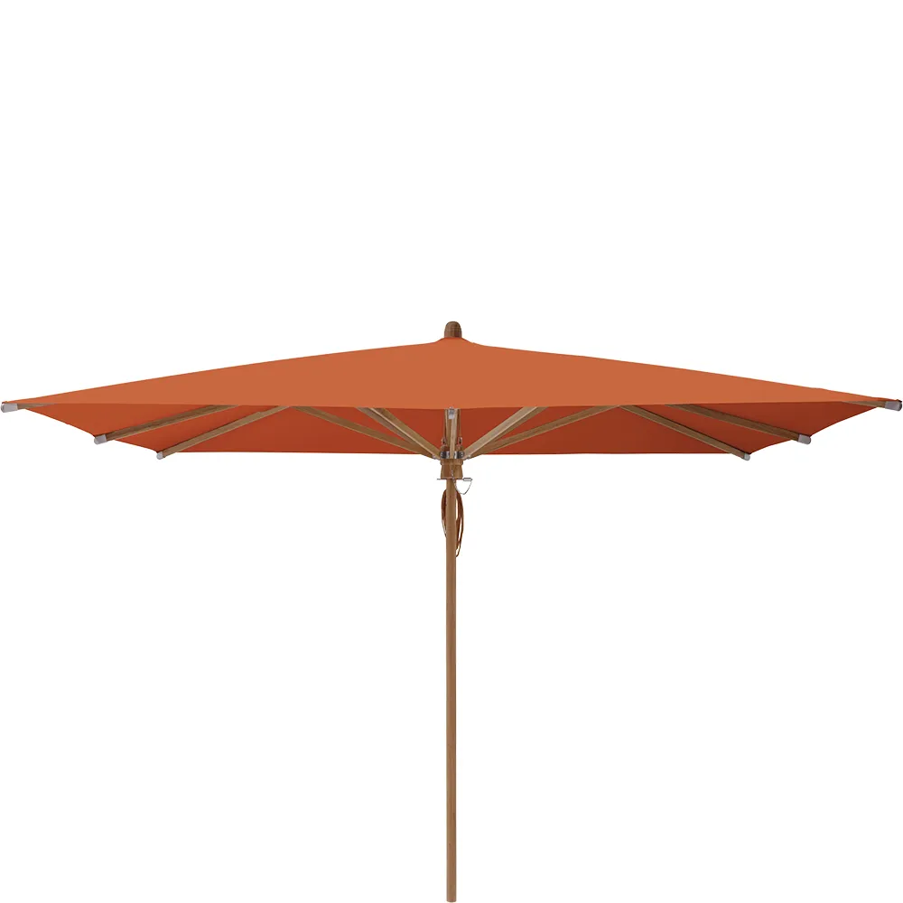 Glatz Teakwood parasoll 330×330 cm Kat.5 513 Outback