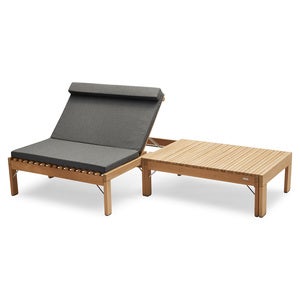 Riviera loungepude Charcoal