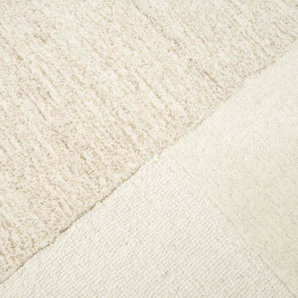 Uldtæppe Contour Off-White 290x190 cm