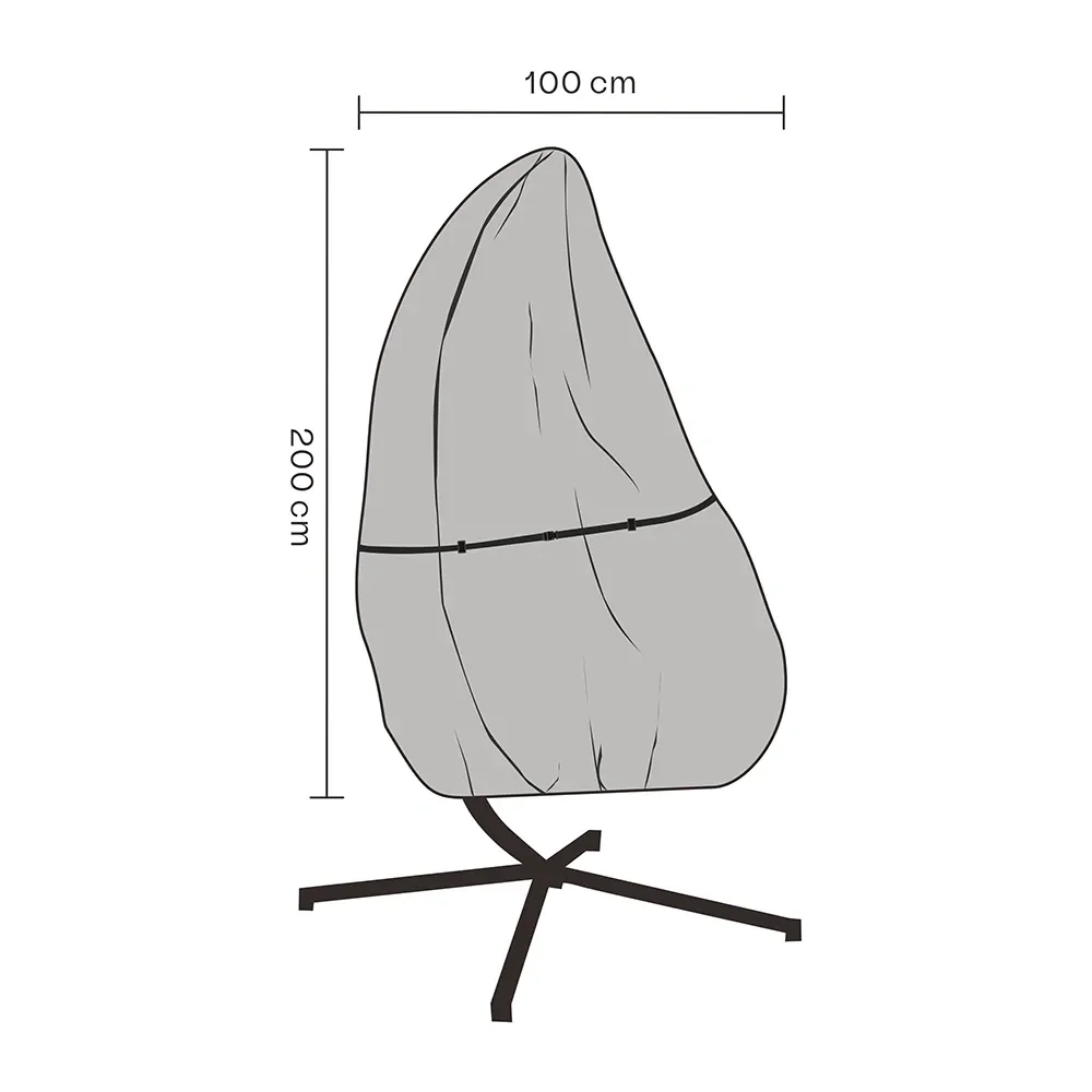 Brafab, Overtræk Hængestol 100x200 cm waterproof billede